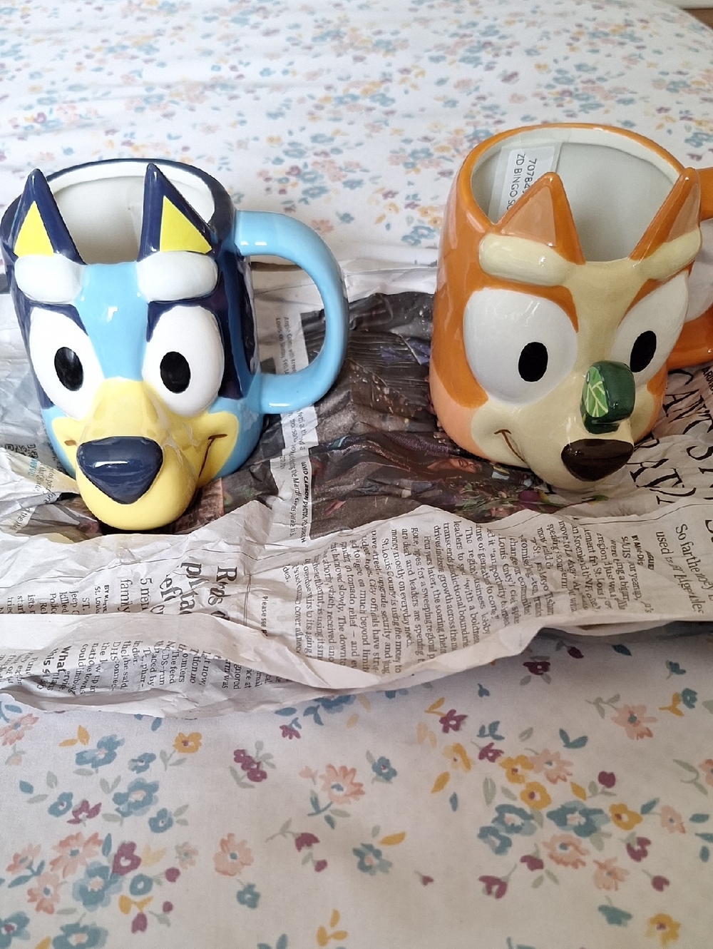 Cartoon Character Mugs Set